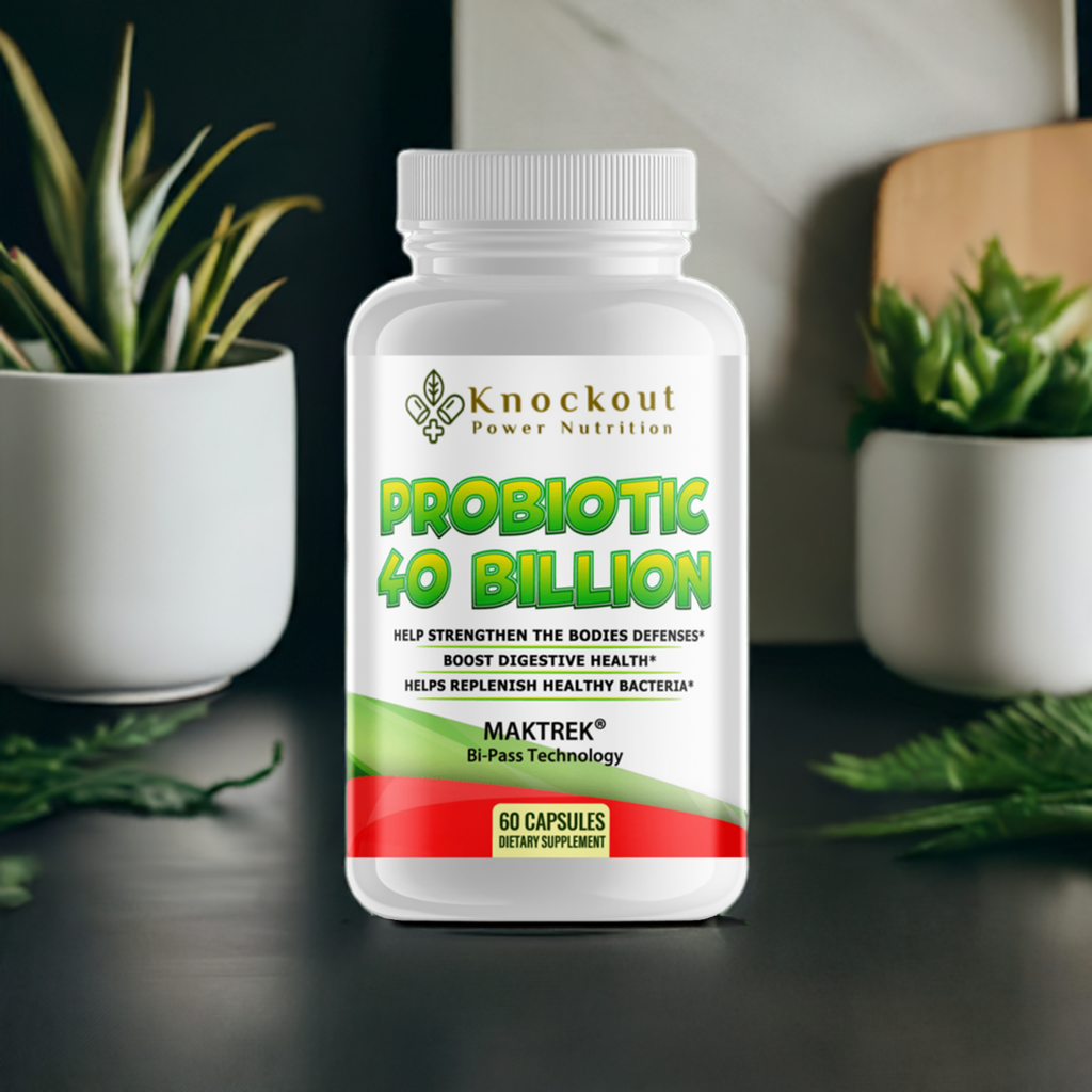 Probiotic-40 Billion - Supports Digestive Health.