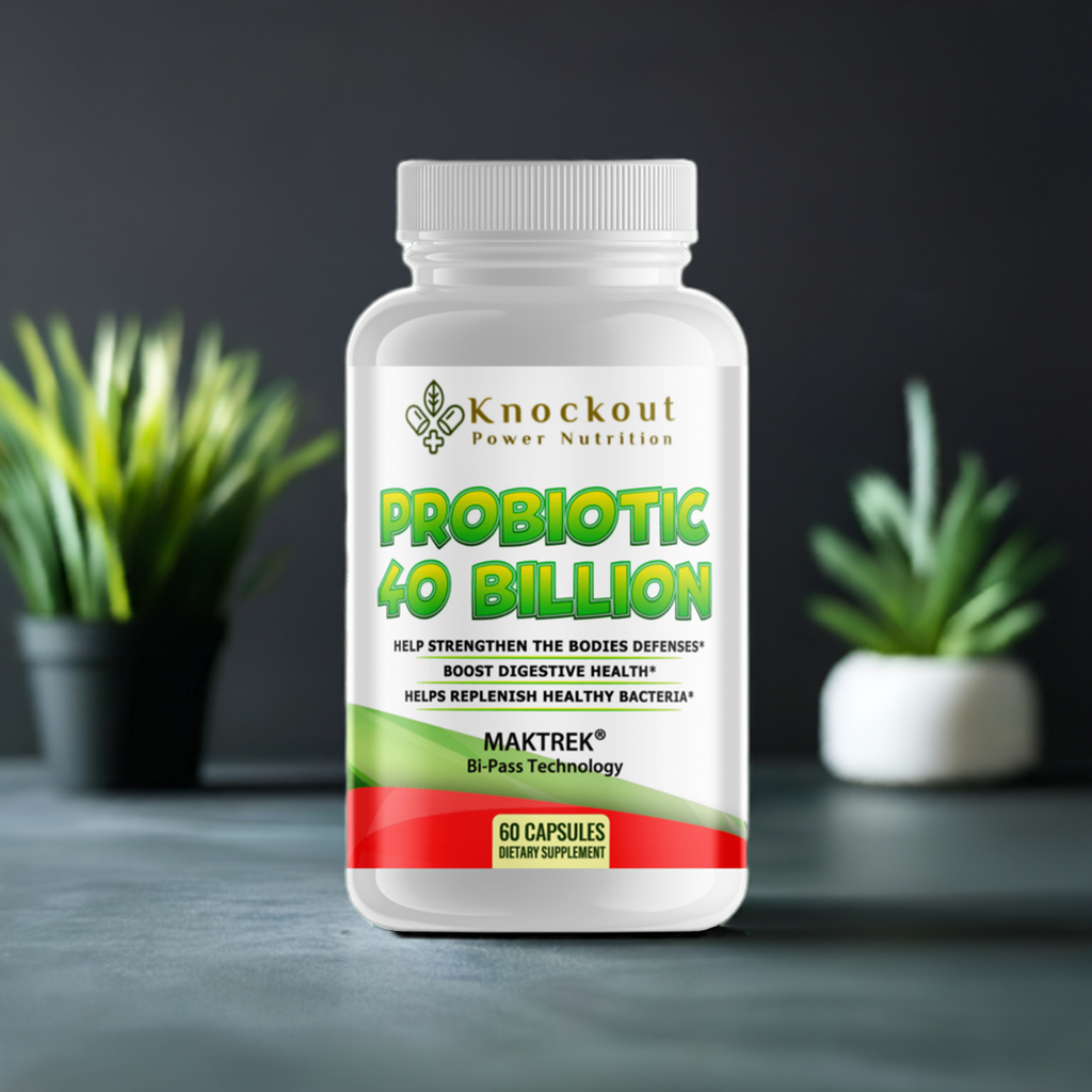 Probiotic-40 Billion - Supports Digestive Health.