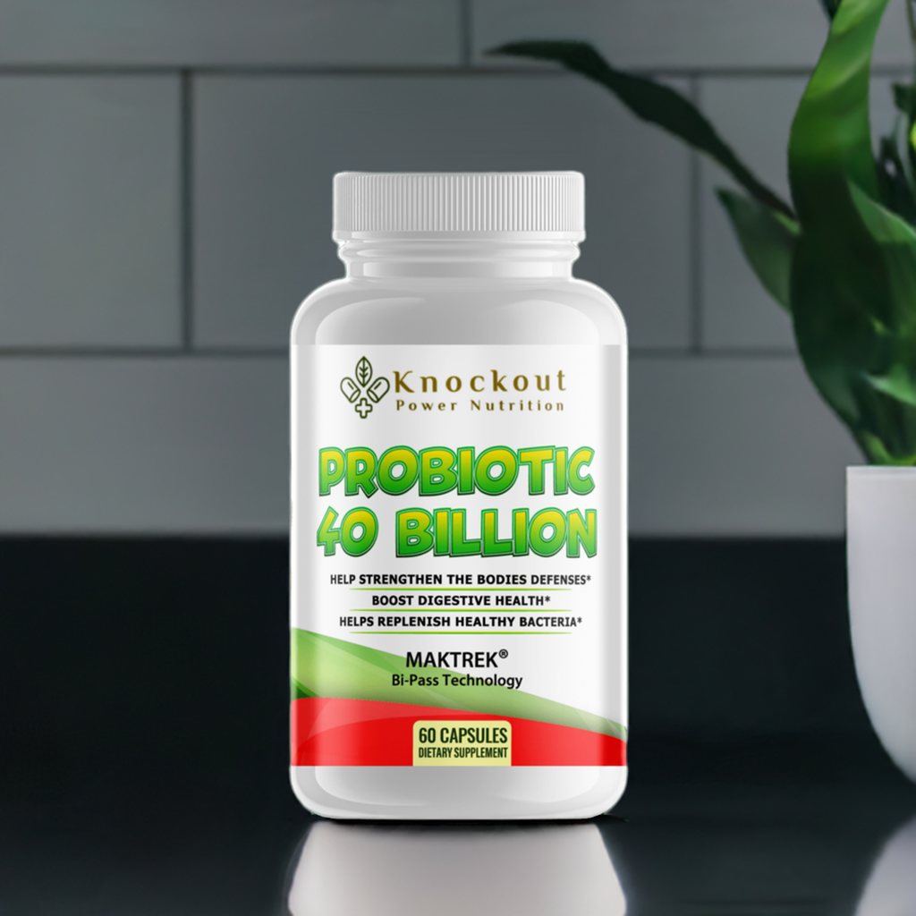 Probiotic-40 Billion - Supports Digestive Health.