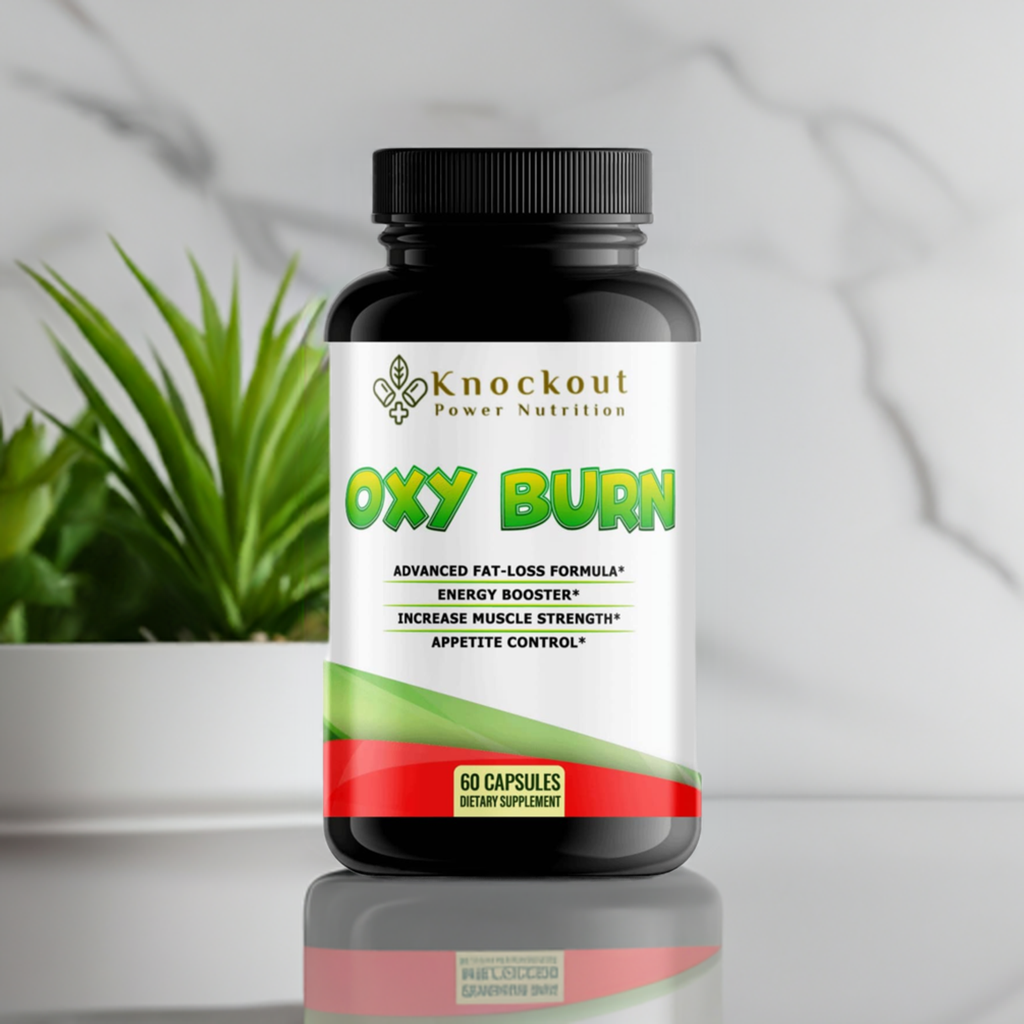 Oxy Burn - Plant-Based Weight loss Capsules.