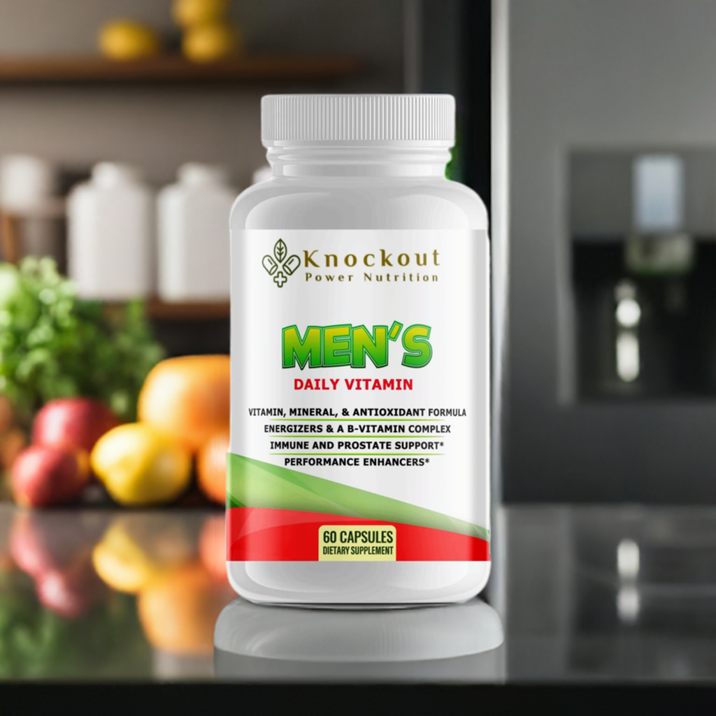 Men's Plant-Based Daily Vitamins- Antioxidants.