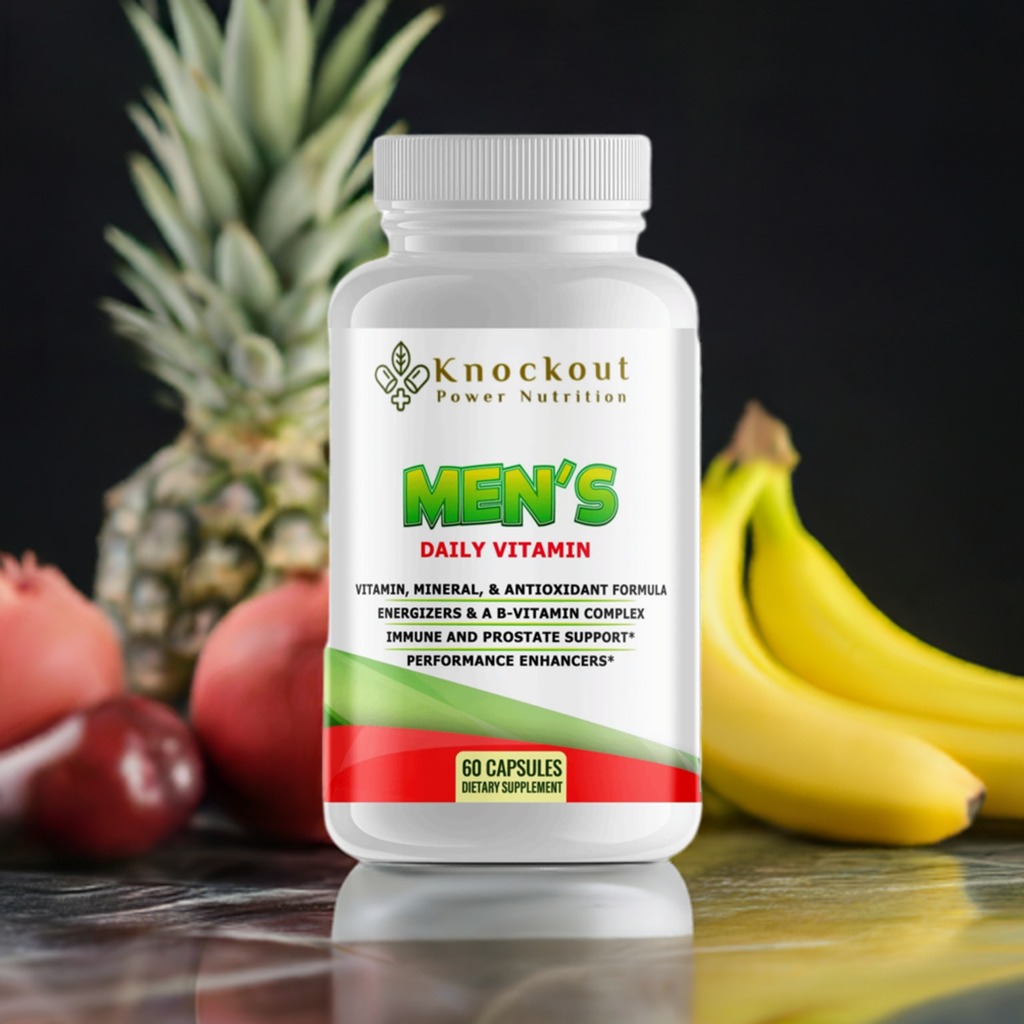 Men's Plant-Based Daily Vitamins- Antioxidants.