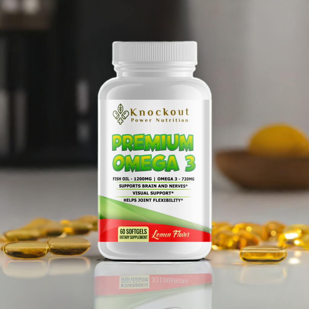 Premium Omega 3 Fish Oil- EPA-DHA.