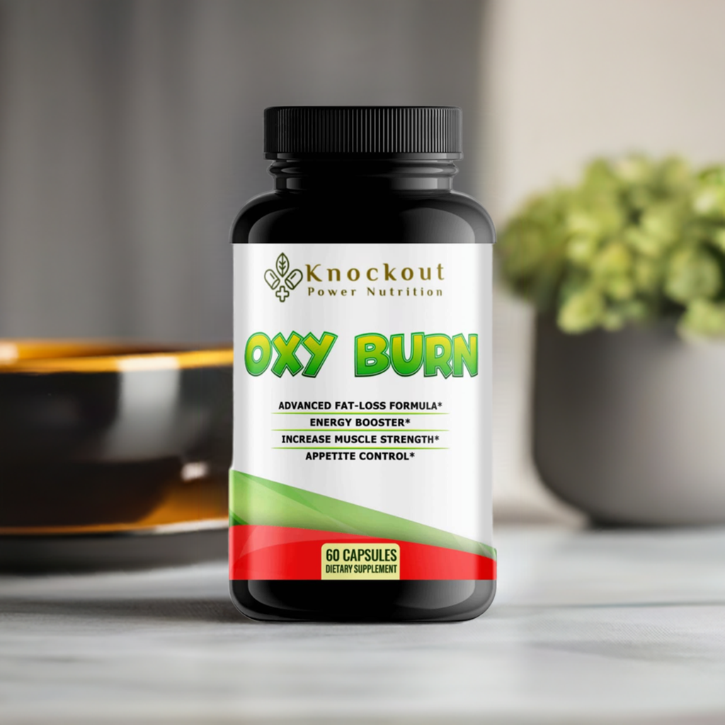 Oxy Burn - Plant-Based Weight loss Capsules.